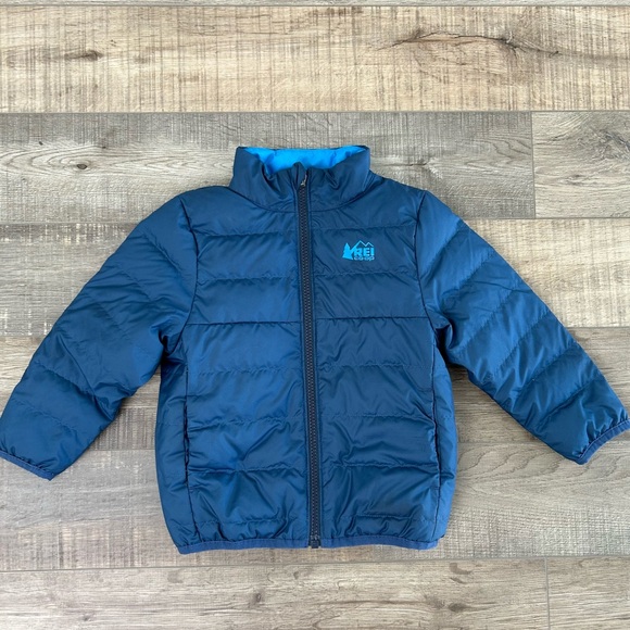 REI Other - REI Kids Blue Reversible Puffer Jacket